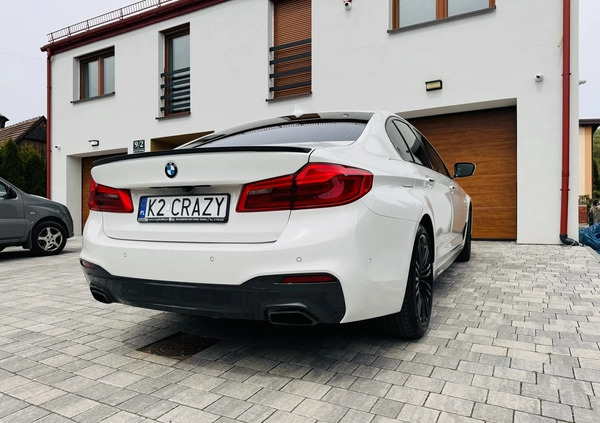 BMW Seria 5 cena 144900 przebieg: 102000, rok produkcji 2018 z Zabrze małe 277